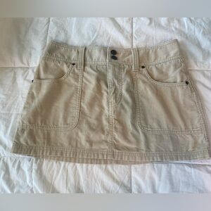 Corduroy Abercrombie Miniskirt